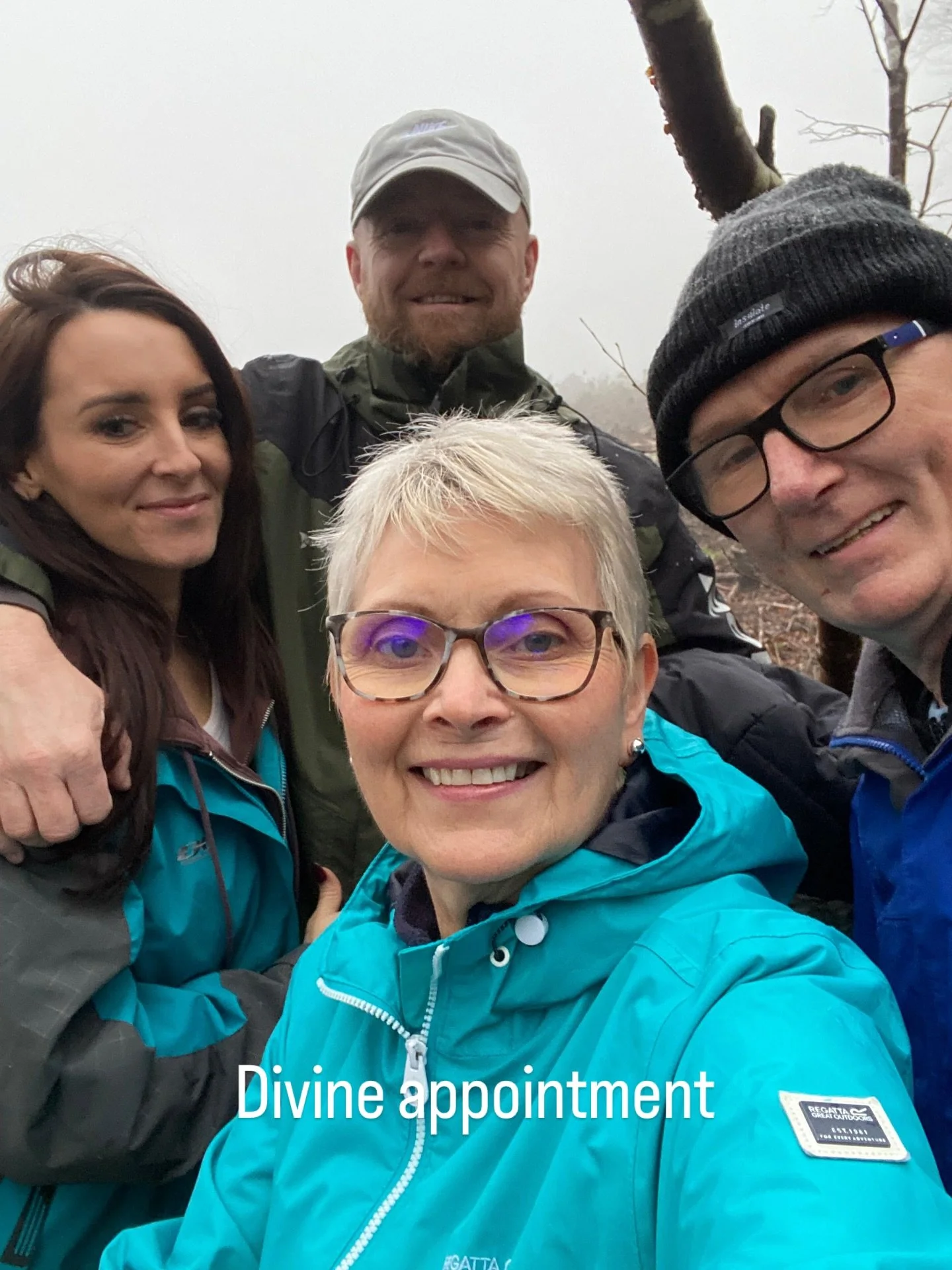 We had a divine appointment with this lovely couple yesterday as we walked up the Mourne Mountain . We had the absolute privilege of leading them in prayer to Christ. Please pray for them.