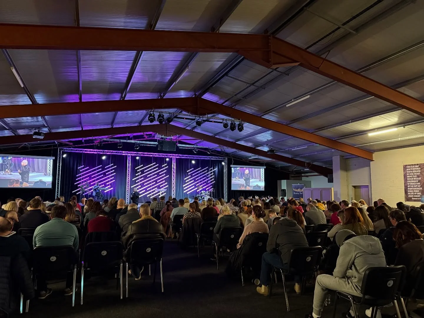 I had the great privilege of serving in Manifest church Fintona this weekend. Glory to God. What an amazing church.