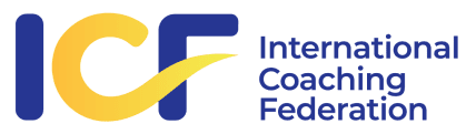 Logo of the International Coaching Federation with the initials "ICF" accredited coach Italy