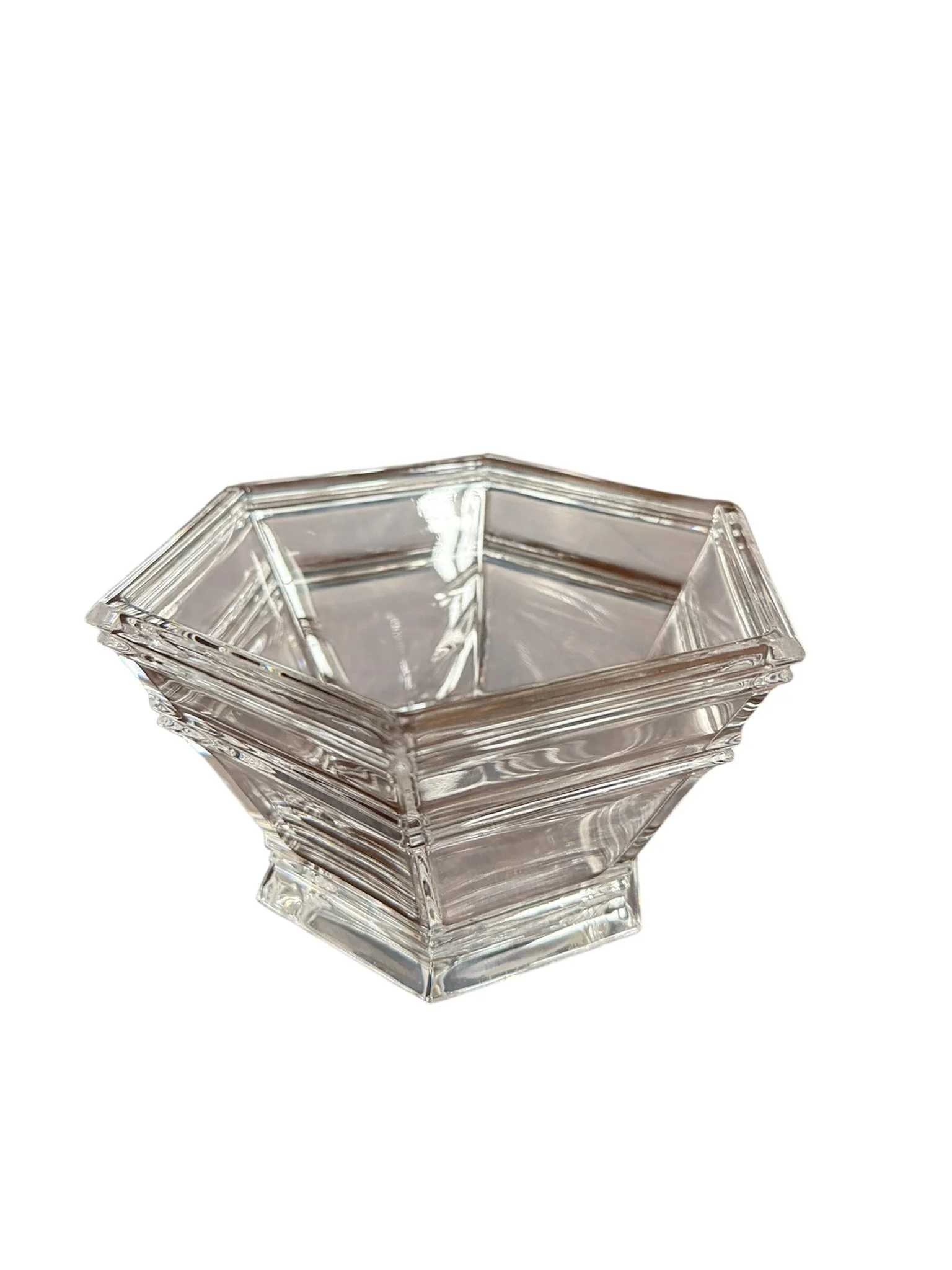 Tiffany-&-Co.-Hexagon-Crystal-Bowl-Discontinued
