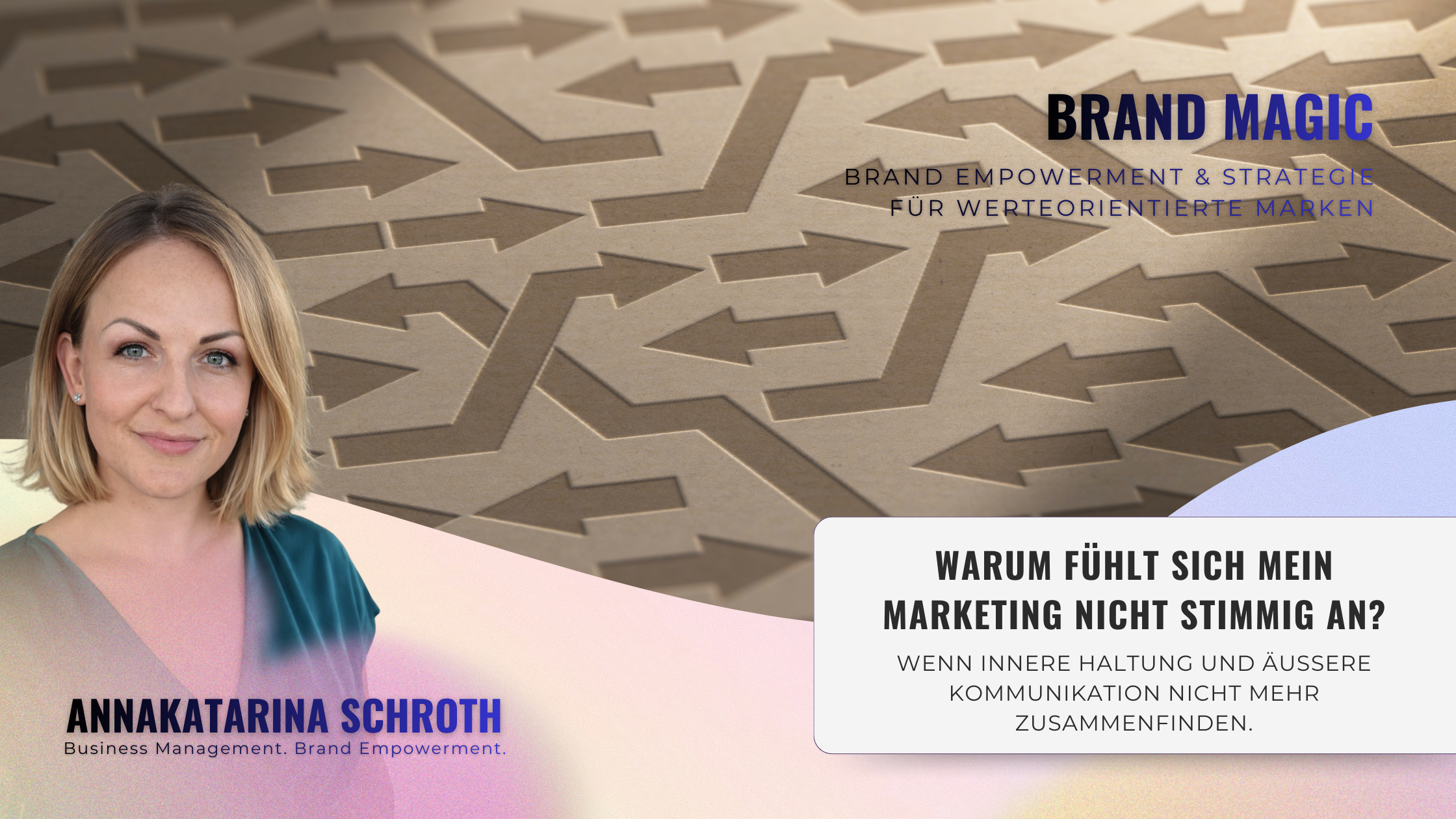 Warum fühlt sich mein Marketing nicht stimmig an?