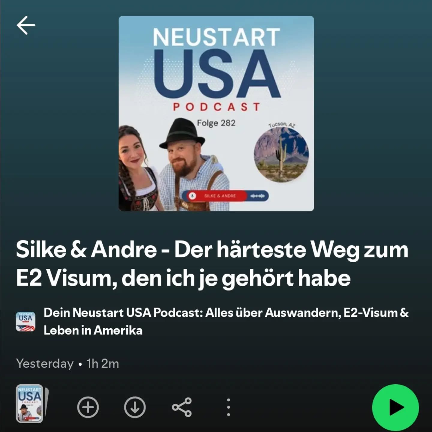 For all German spekers. A little story of our journey. 

https://open.spotify.com/episode/7nxNd8CkZsTdtjlP7I2pbh?si=nIerDCdRRz6Z59RIKuBcQg&amp;utm_source=copy-link