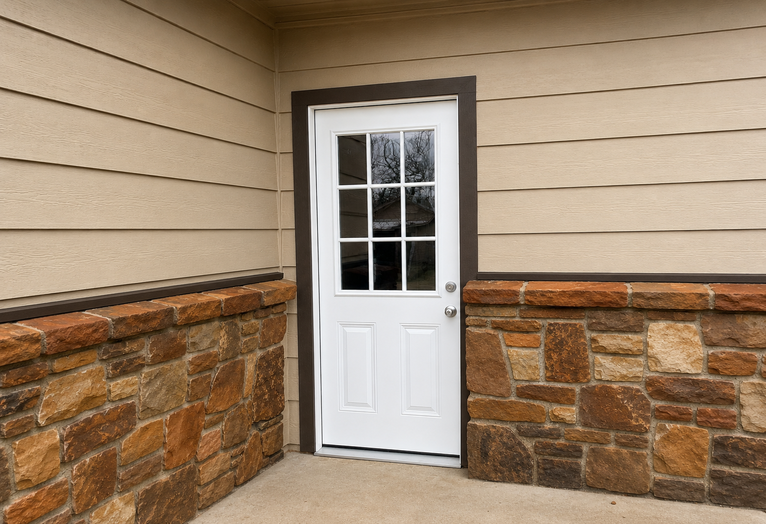 Door replacement done in Brownwood texas