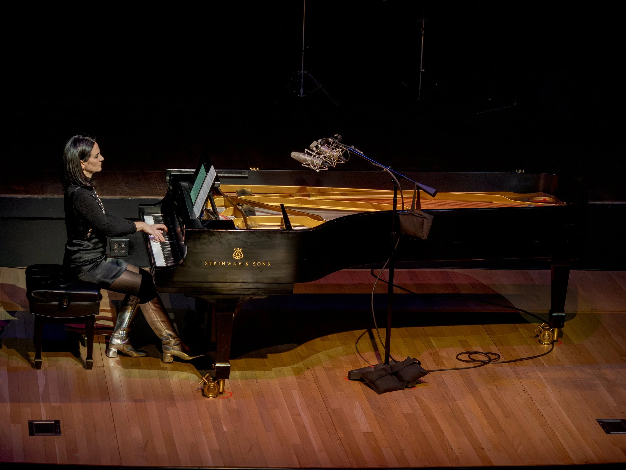 Time in Water at Opening Reception