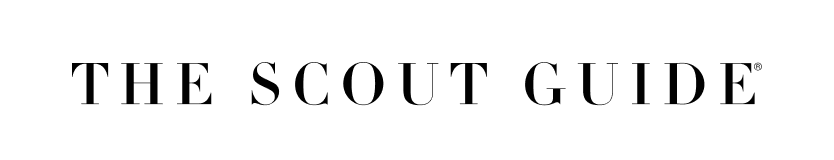 The Scout Guide logo in black text on a white background.