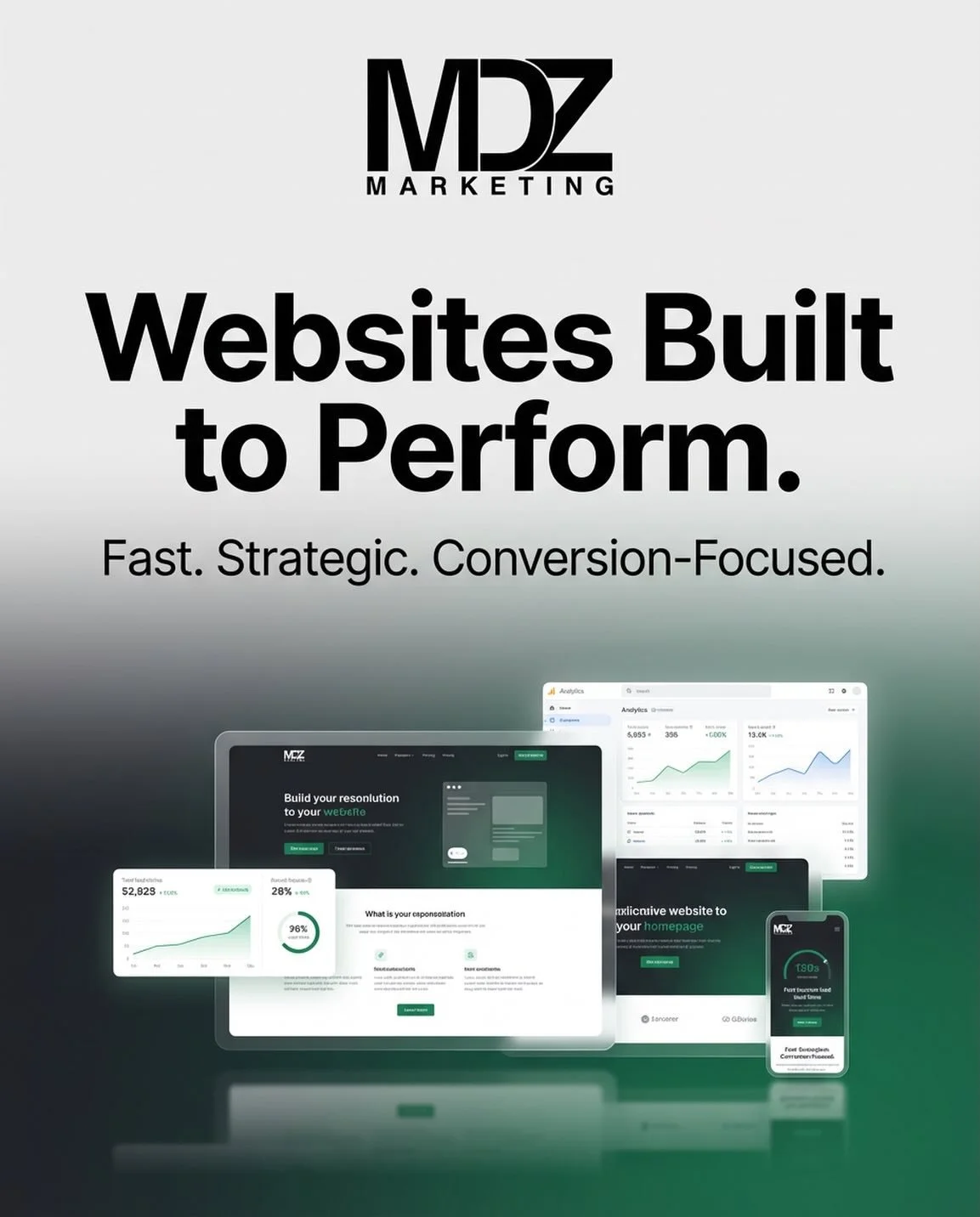 Websites Built to Perform.
Design that looks sharp.
Structure that converts.
Built to grow with your business.
👉 MDZ Marketing #WebDesign
#DigitalMarketing
#BusinessGrowth
#OnlineSuccess
#BrandBuilding