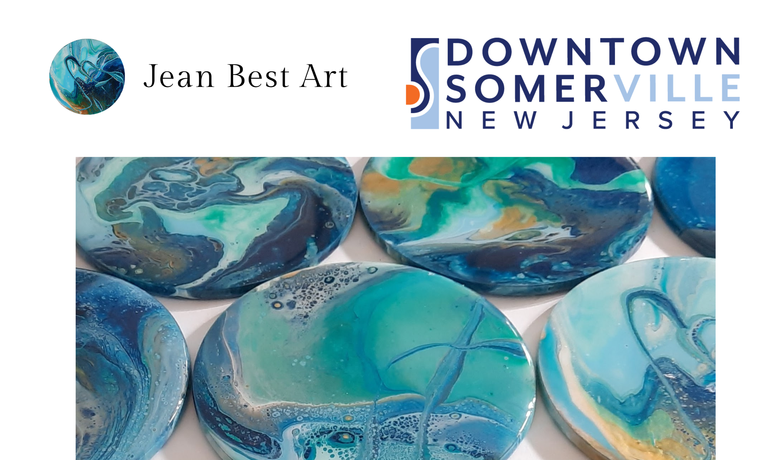 Jean Best at Downtown Somerville Artisan Market Aug 24, 2025