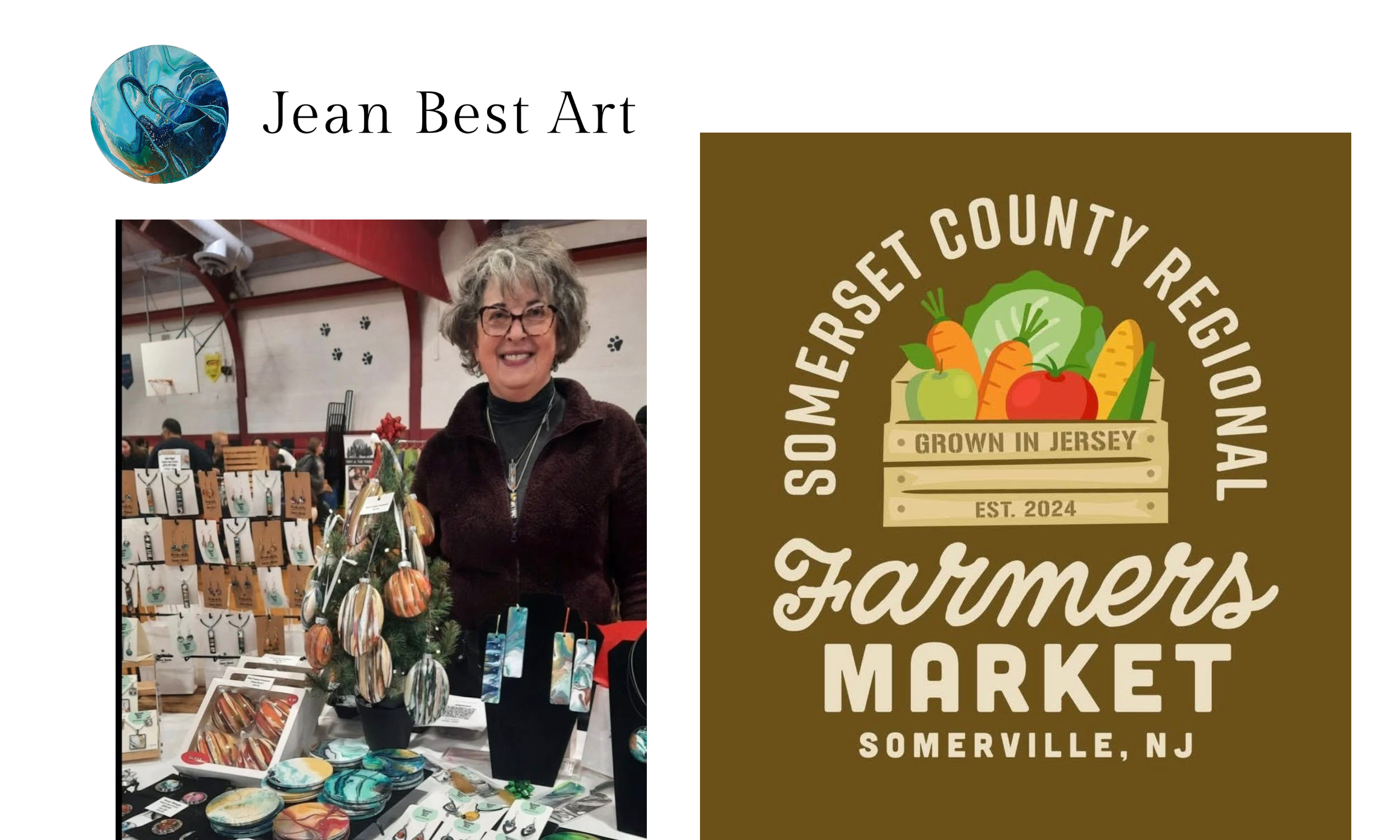 Jean Best at Somerville County Regional Farmers Market Sept 28, 2025