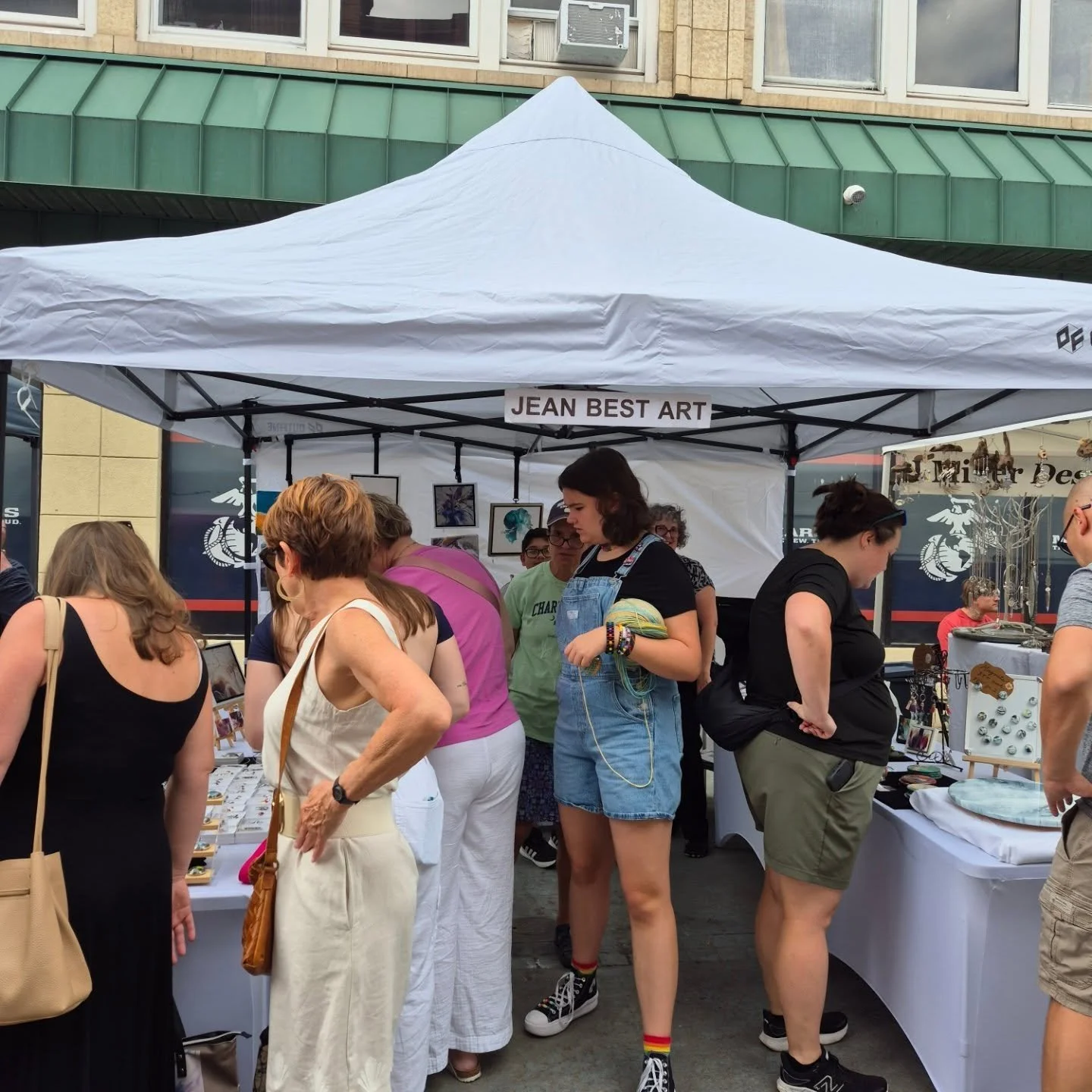 Thank you, Marketspace Vendor Events, and to all who came out today to chat, browse, and support the artisans today at Downtown Somerville Artisan Market!