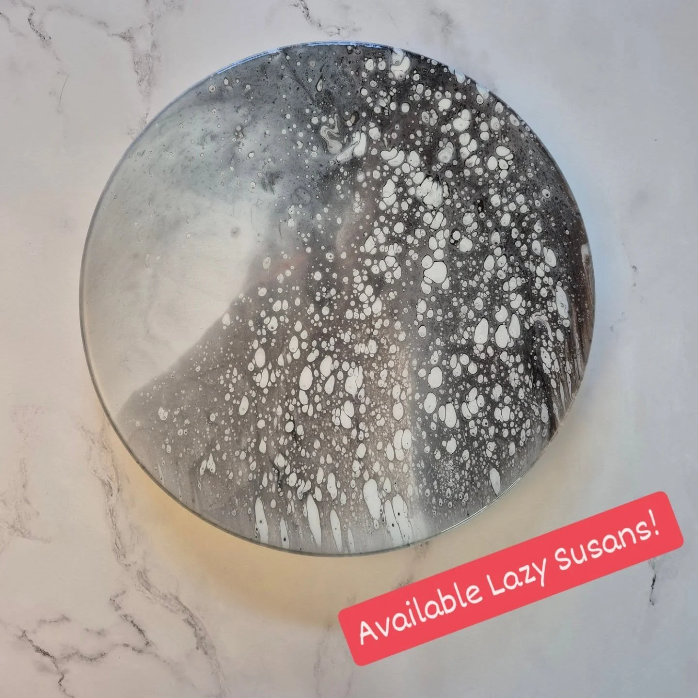 Currently available! $145 each. Original Handpainted with Acrylic Paint on 15 inch Wood and topcoated with Resin. Food Safe, Heat Resistant and a beautiful addition to any space. DM if interested.