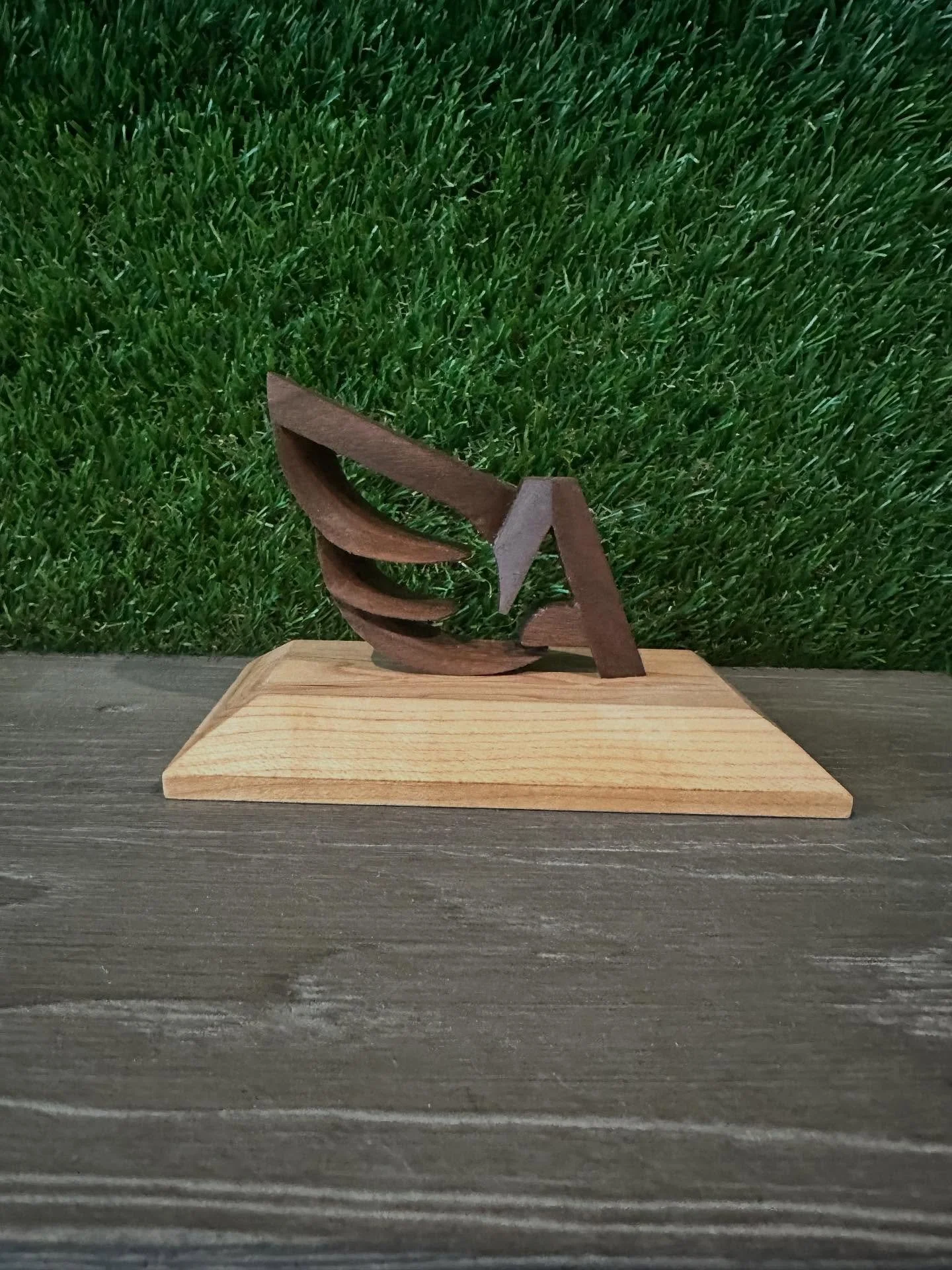 Check out this hand crafted office piece made by our great friend David and his family. David is a master wood carver and does everything by hand. Check out his page and support his amazing work!