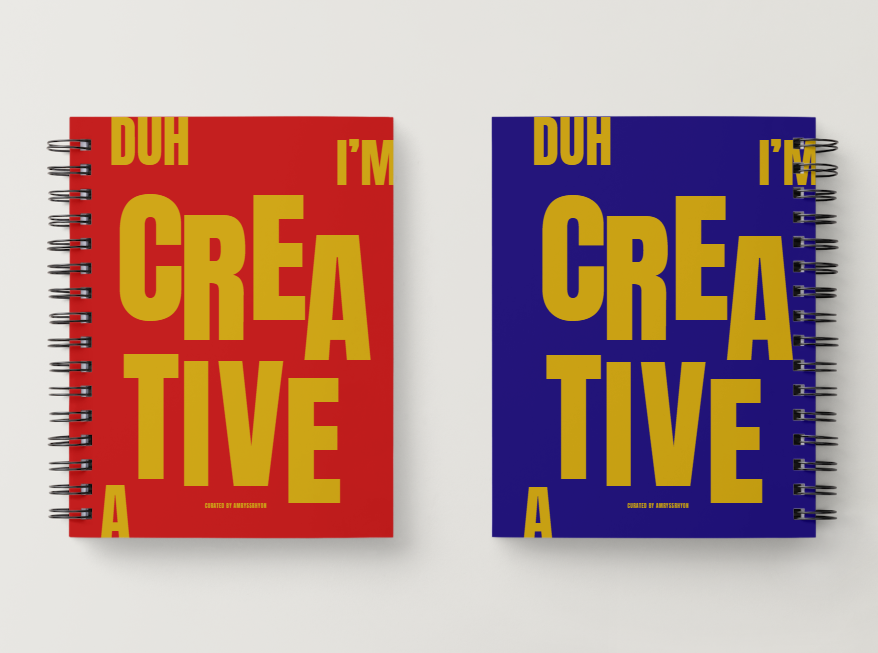 Duh, I'm a Creative Notebook