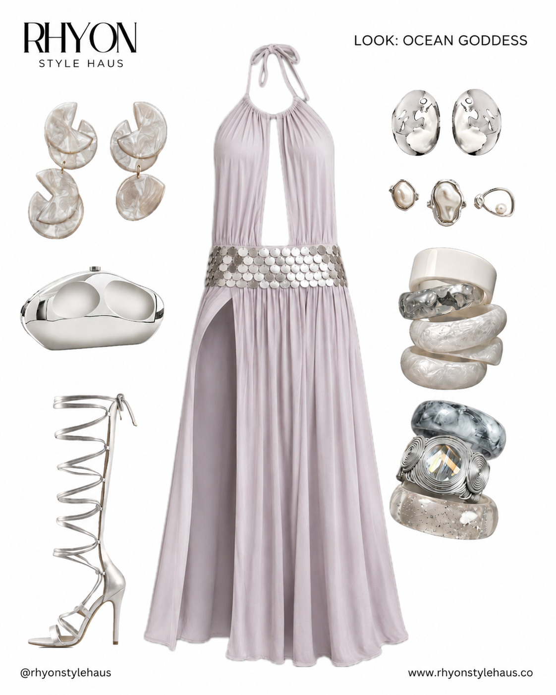 Ocean Goddess Look