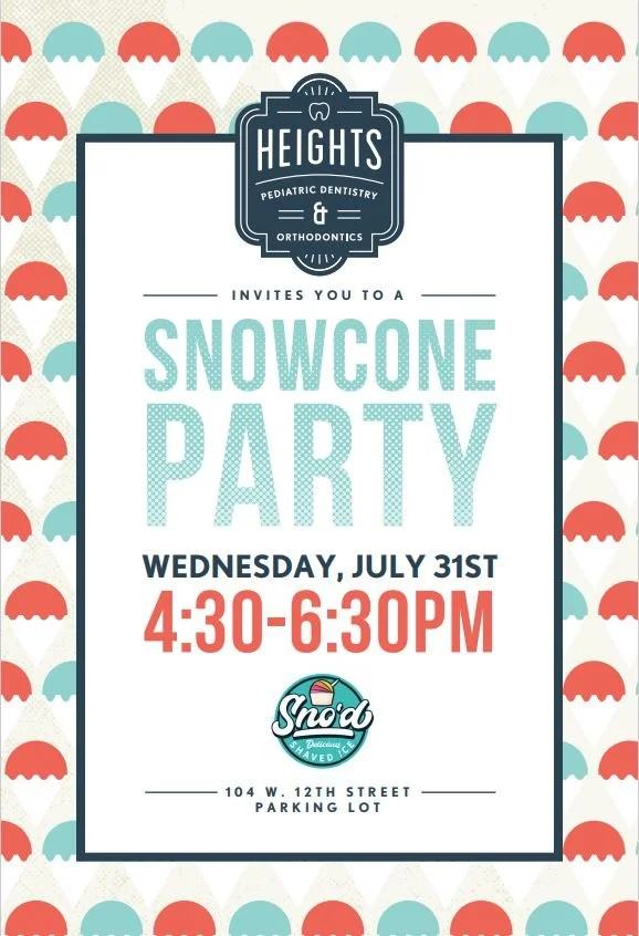 Please join us for a Snow Cone Party!