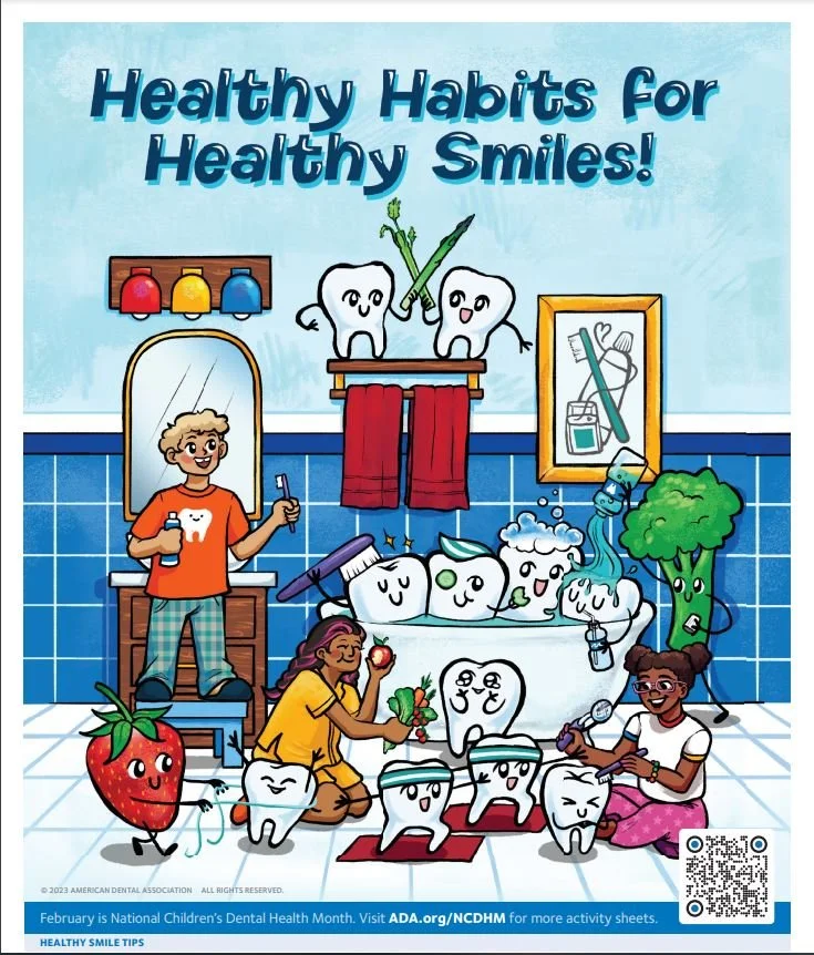 Februrary is Children's Dental Health Month!
