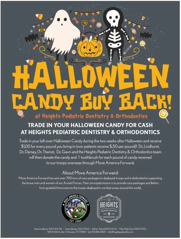 Halloween Candy Buy Back starts today!