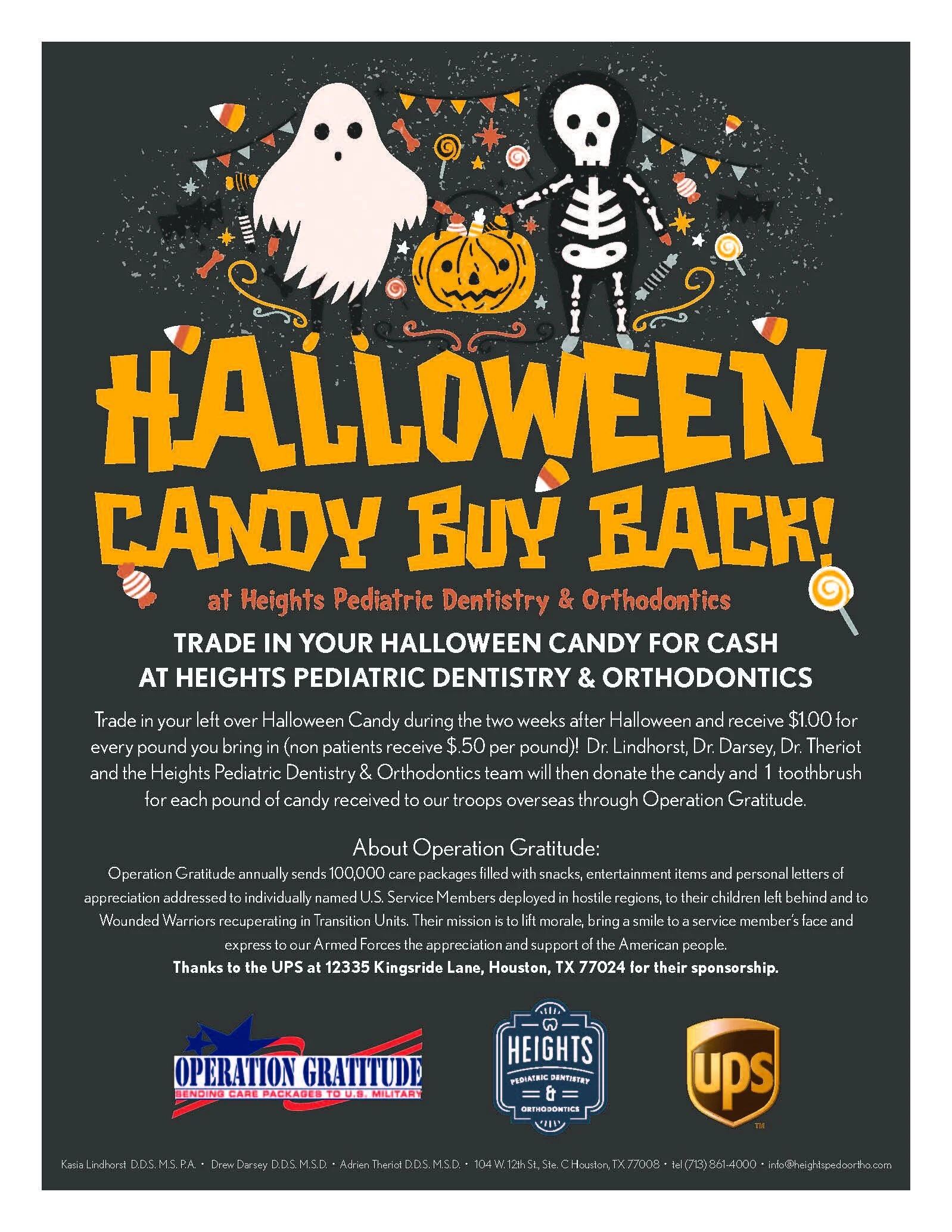 Halloween Candy Buy Back