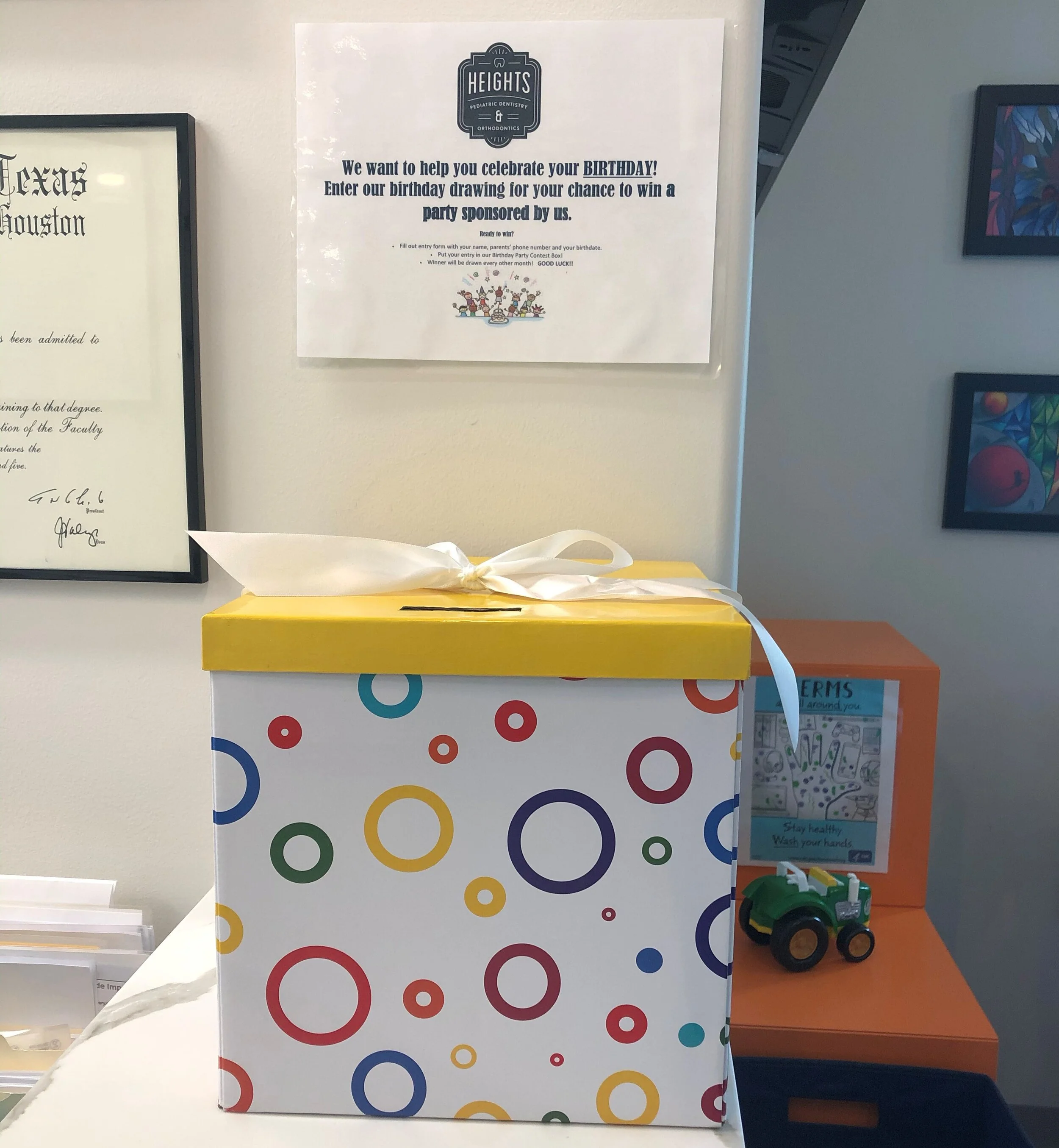 Enter our Birthday Party Drawing!