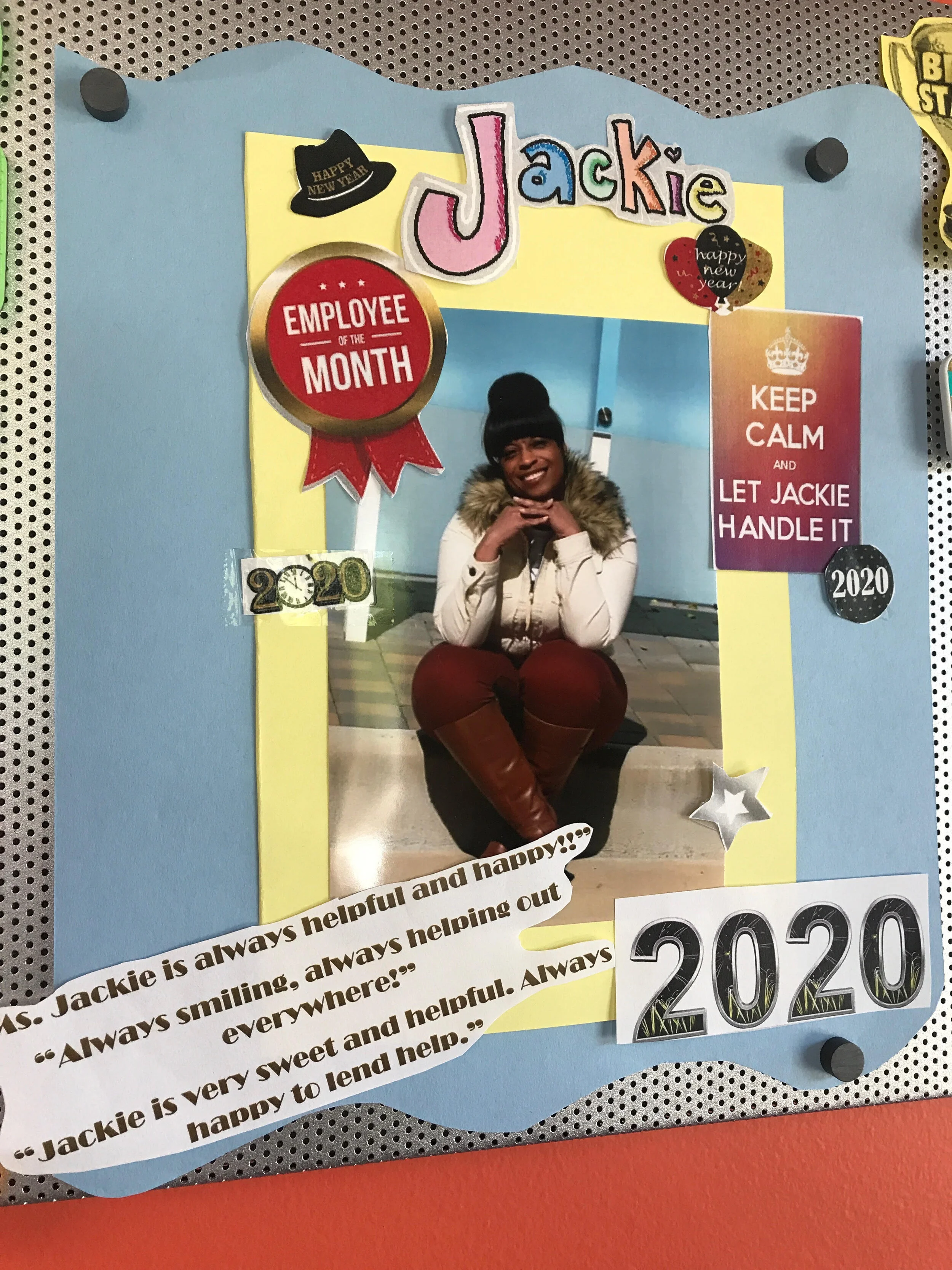 January Employee of the Month!