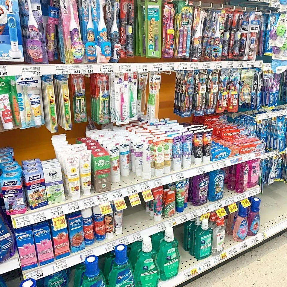 Tips for picking out a toothbrush and toothpaste!