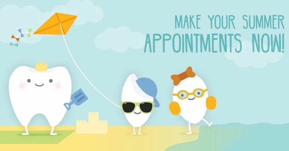 Book your summer appointments now!