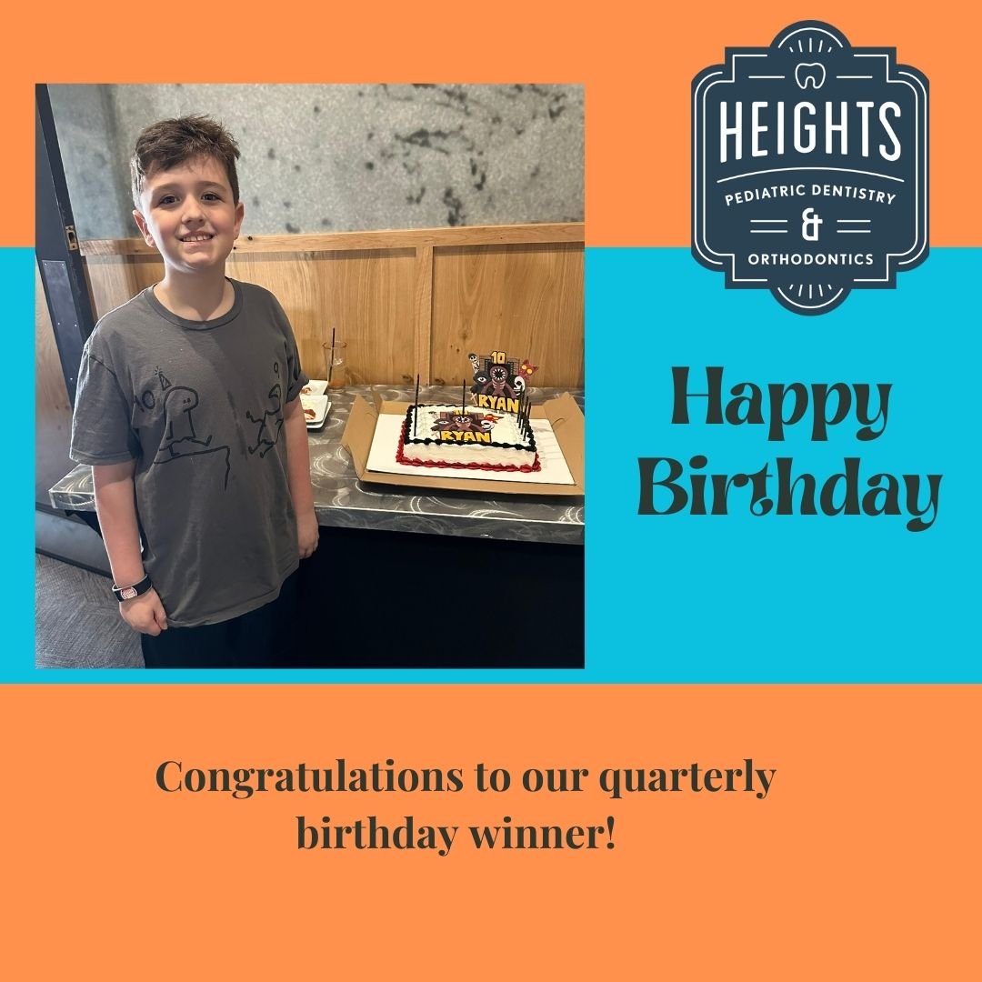 Congratulations to our quarterly birthday winner!