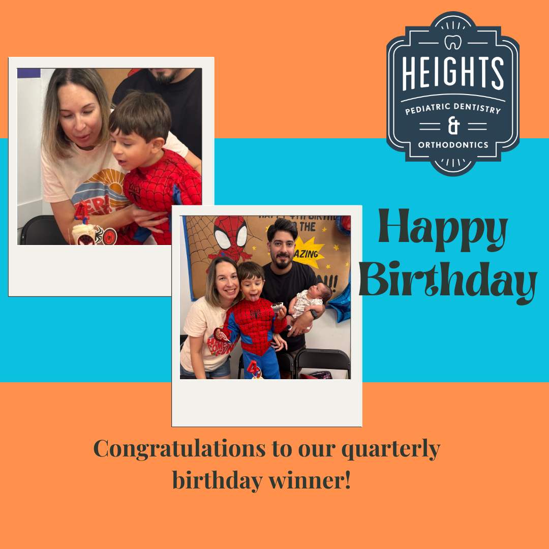 CONGRATS TO OUR QUARTERLY BIRTHDAY WINNER!