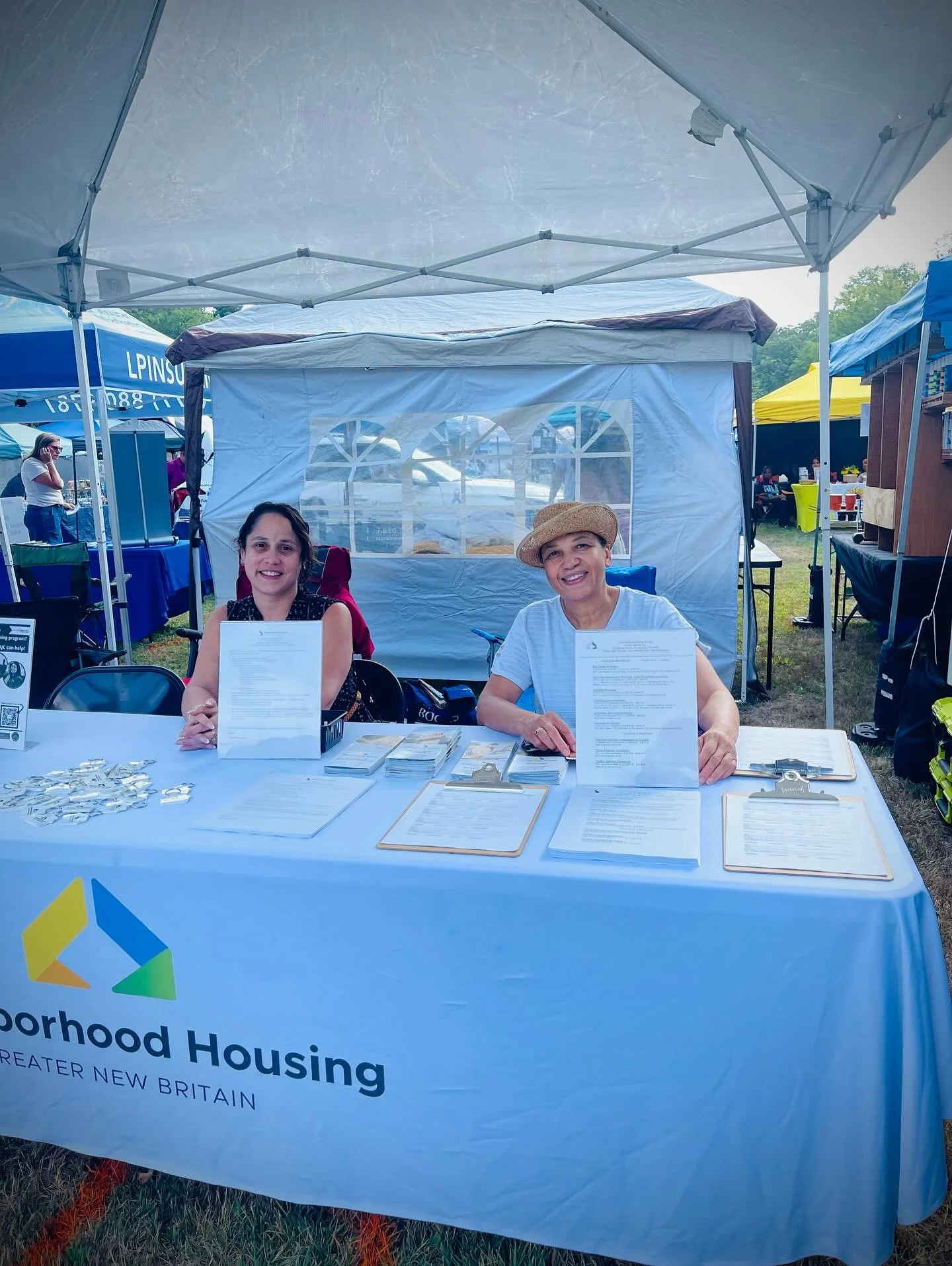 We&rsquo;re so excited to be here at Rockwell Park! Stop by to spin our wheeel, win prizes, and learn about our services! 🏡
