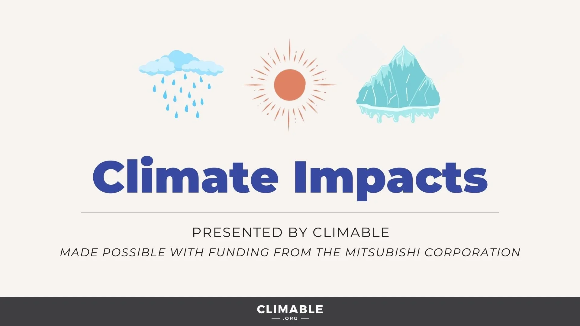 High School Lesson 2: Climate impacts