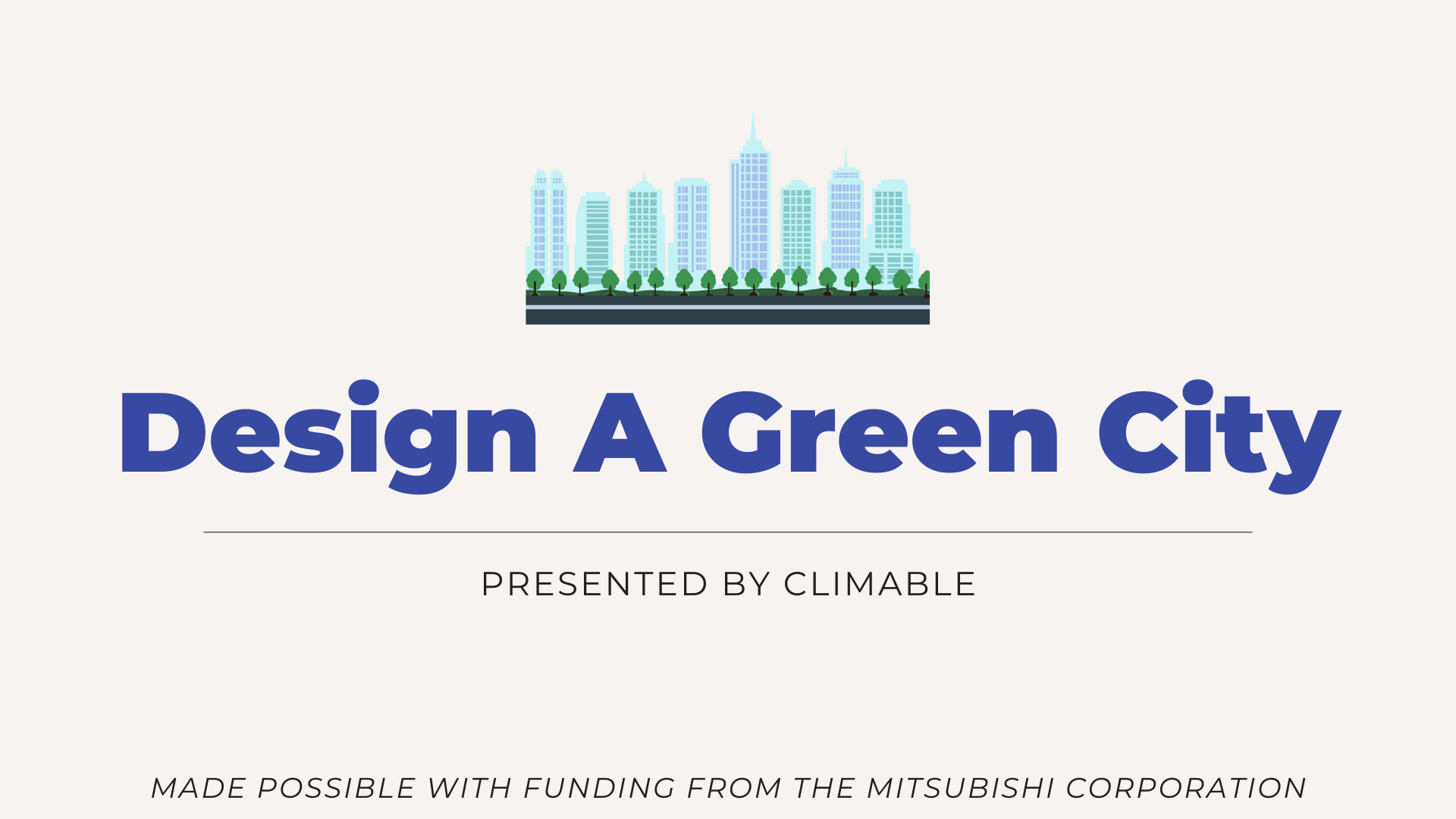 Middle School Lesson 6: Design a green city