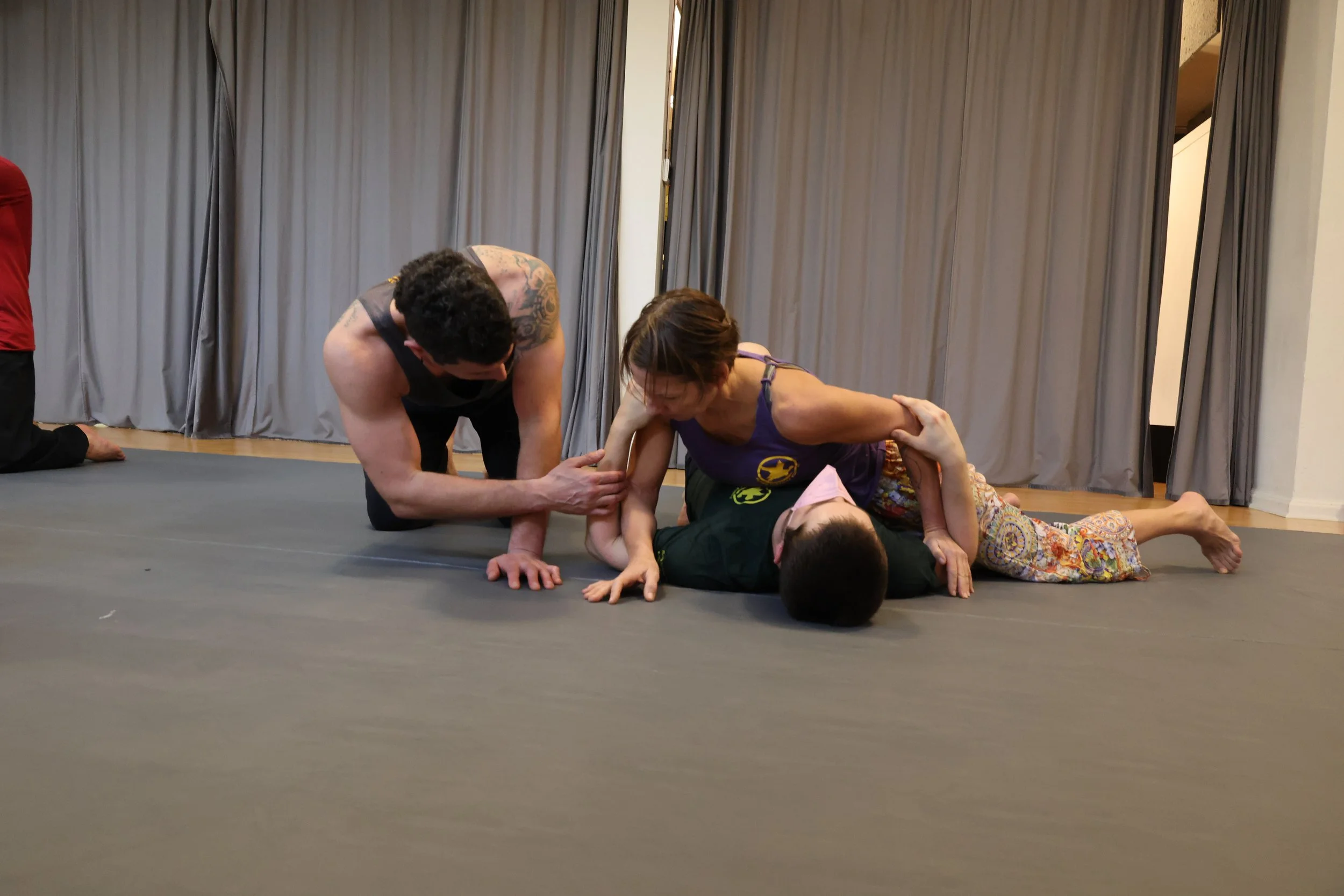 Flying Tortoise Kung Fu 2025 studio Sparring 2.jpg