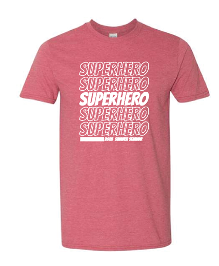 2025 -SuperHeRo T-Shirt - Red