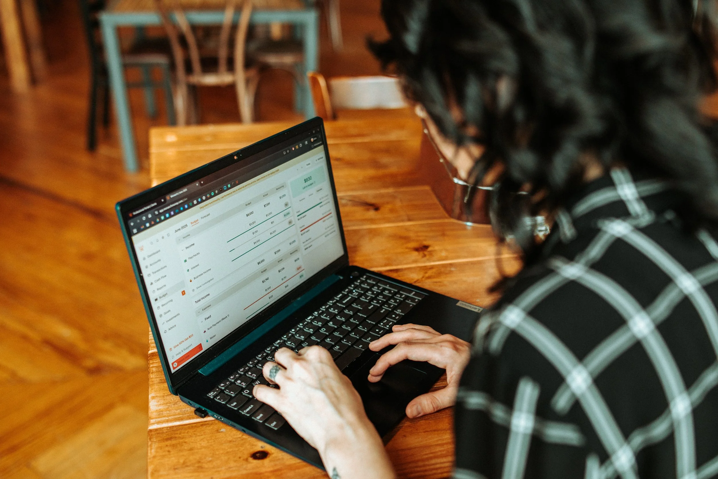 online financial coaching session with Starfinder Financial