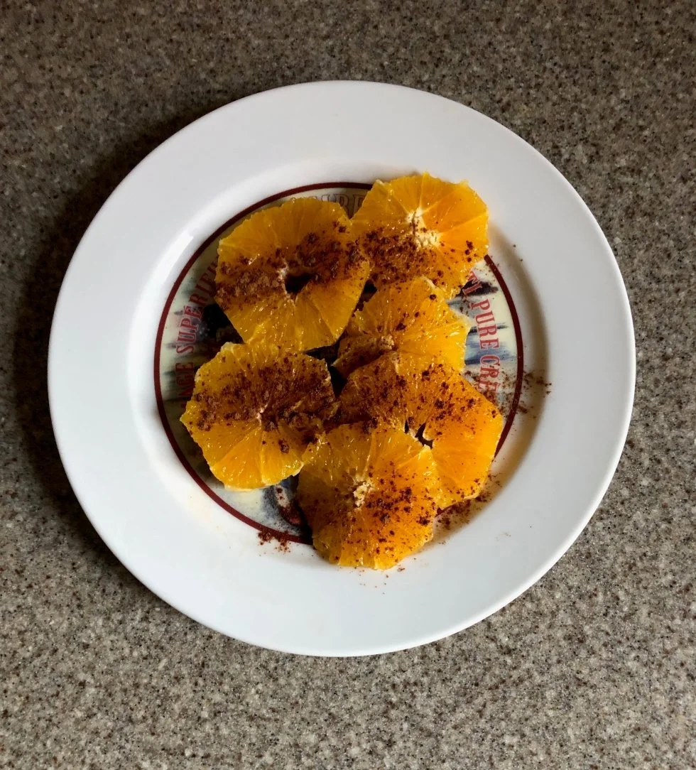 Things that bring joy: oranges!