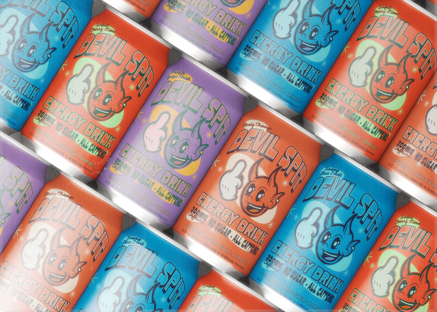 Devil Spit Energy Drink - Brand Identity Concept