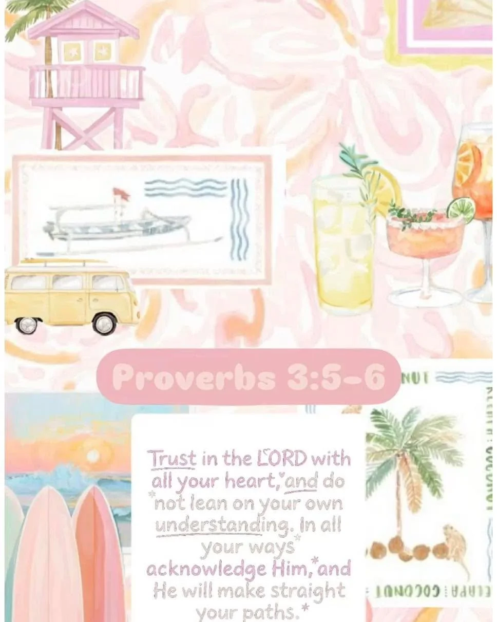 Walking by faith, one step at a time. 🌴☀️