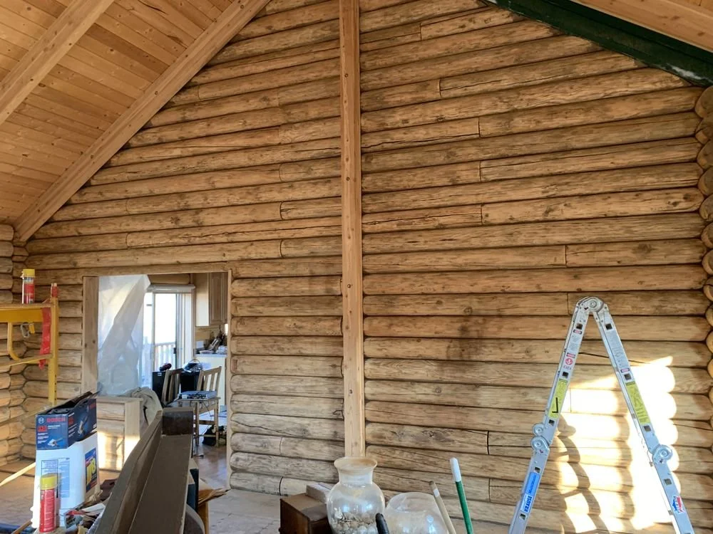 Wood Log Interior Refinish 2.jpg