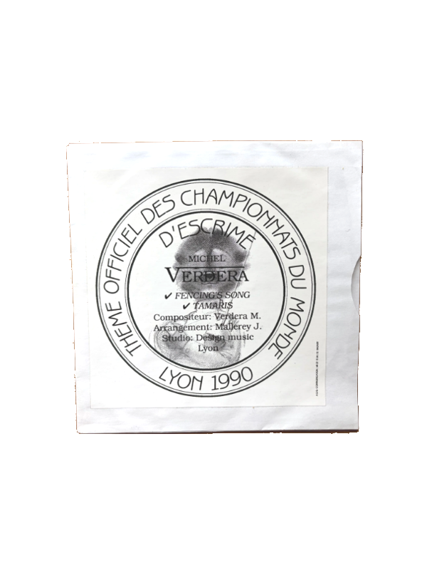 World Fencing Championships - Lyon France - 1990 Vinyl Record
