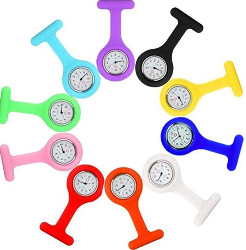 Solid Color Medical Pocket Watch