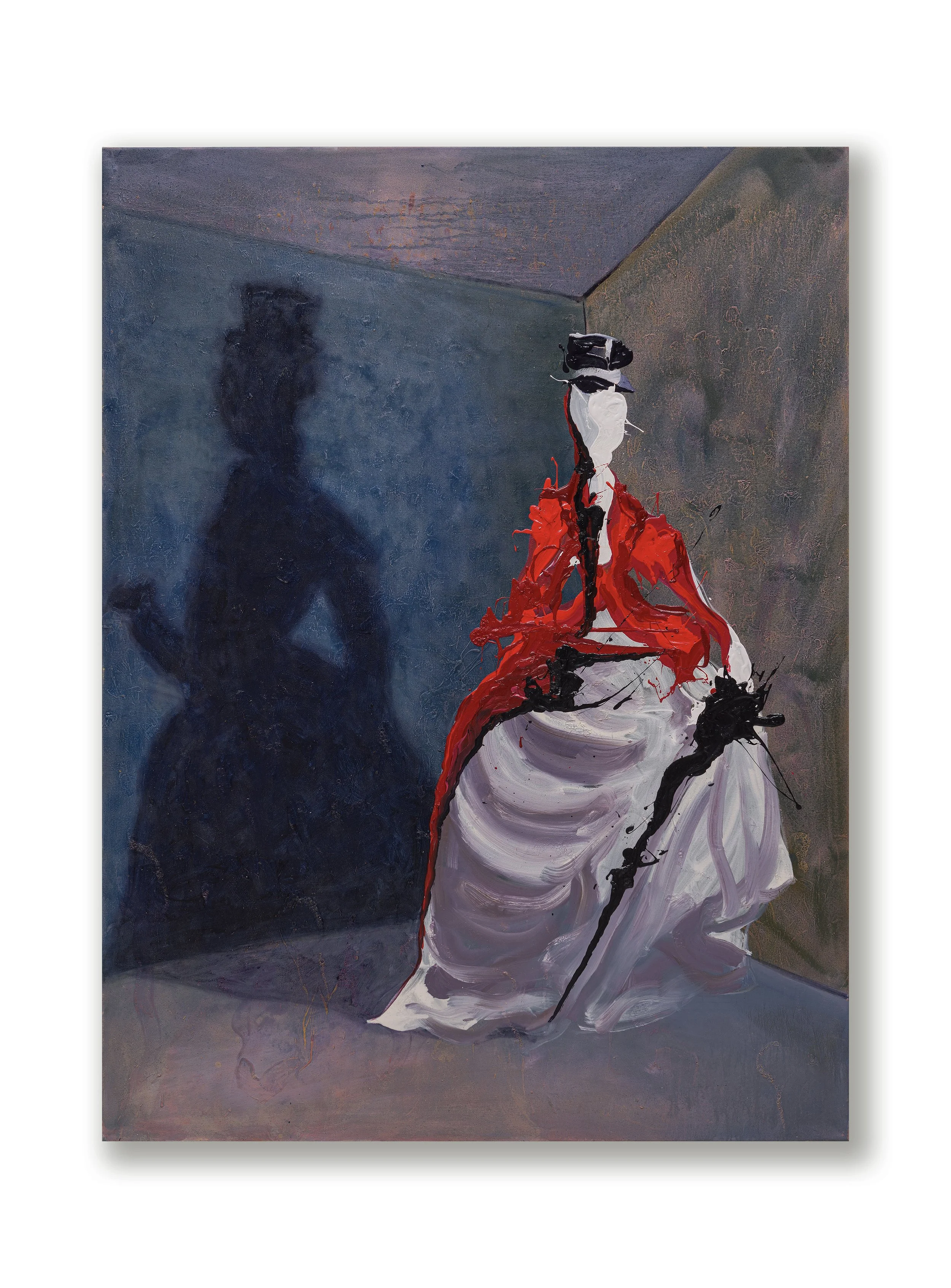 Michael Alexander Campbell,
Lady Godiva’s wealth tax, 2025
Oil on Canvas
135 x 180 cm (53.2 x 70.9 inches)