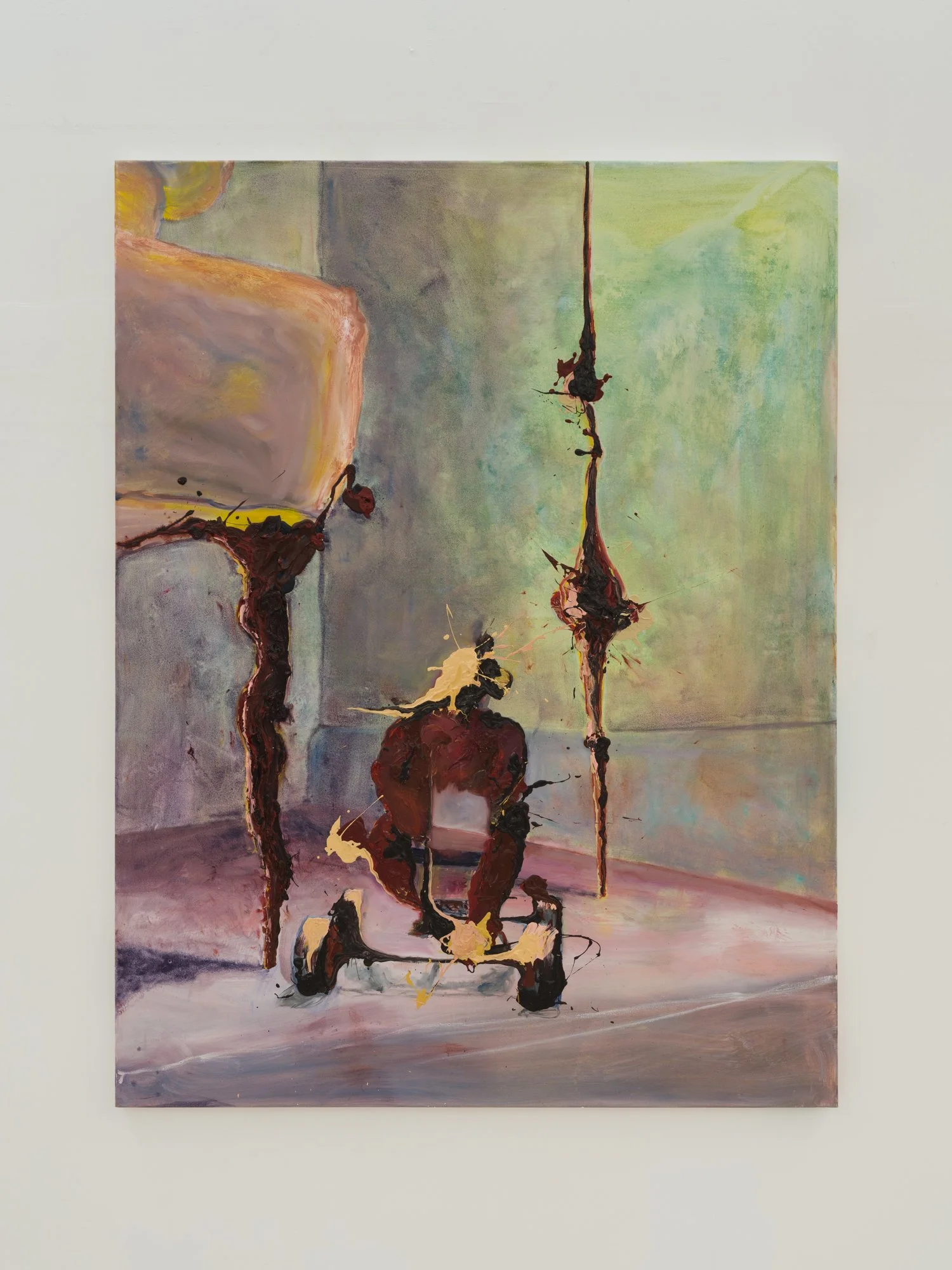 Michael Alexander Campbell, New York Charity Shop Safari I, 2025, Oil on canvas, 170 x 130 cm (67 x 51 inches)