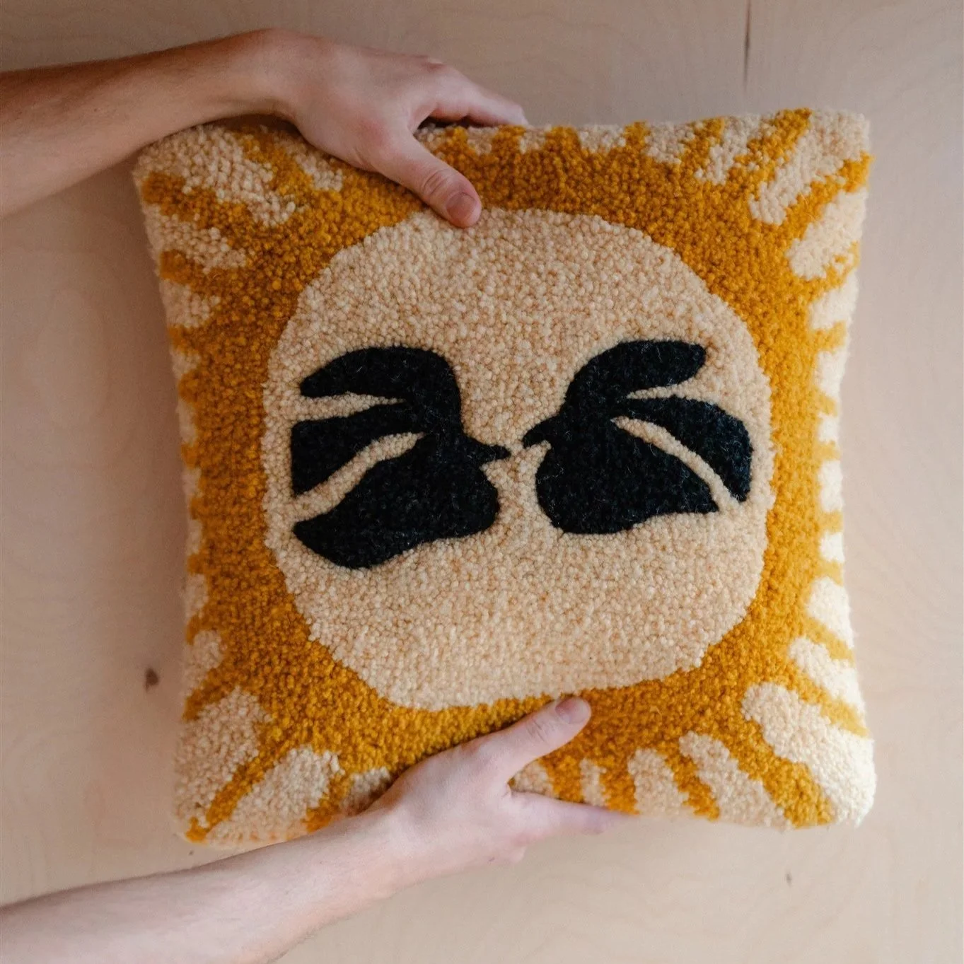Two Birds pillow