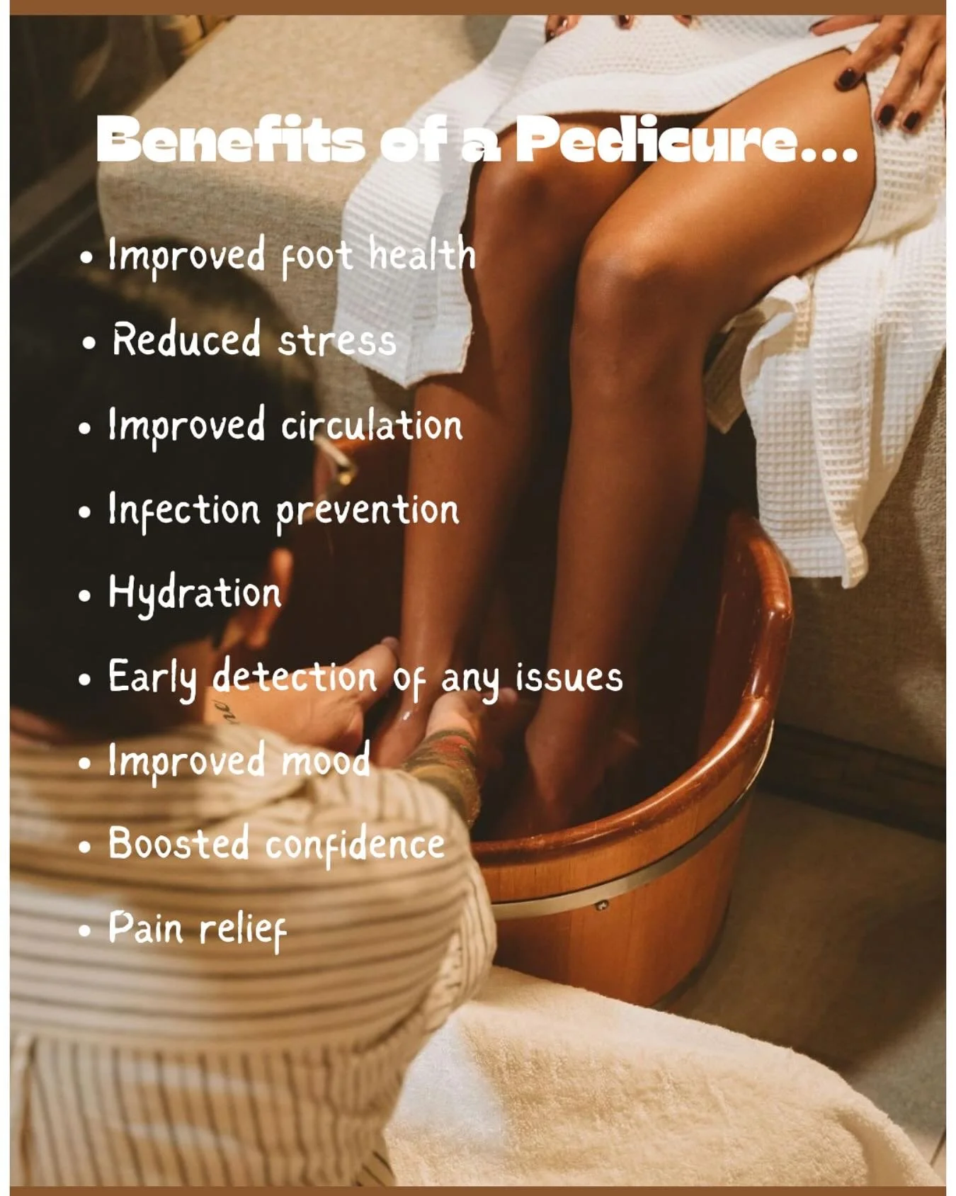 Here are some reasons and benefits for getting a pedicure treatment ! The list goes on… 💅
Visit: www.madelinegracebeauty.co.uk
To book in for a luxury pedicure and gel polish finish today 💕