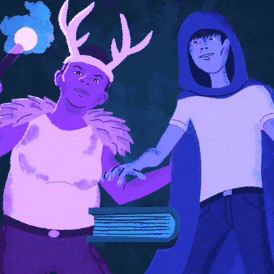 "Wizards and Witches" animation