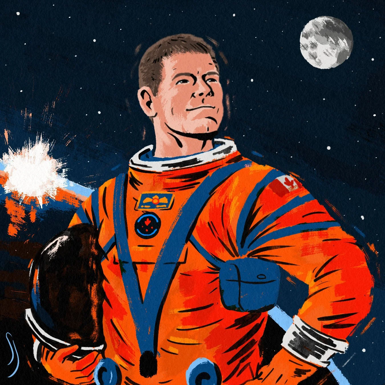 Portrait of astronautJeremy Hansen