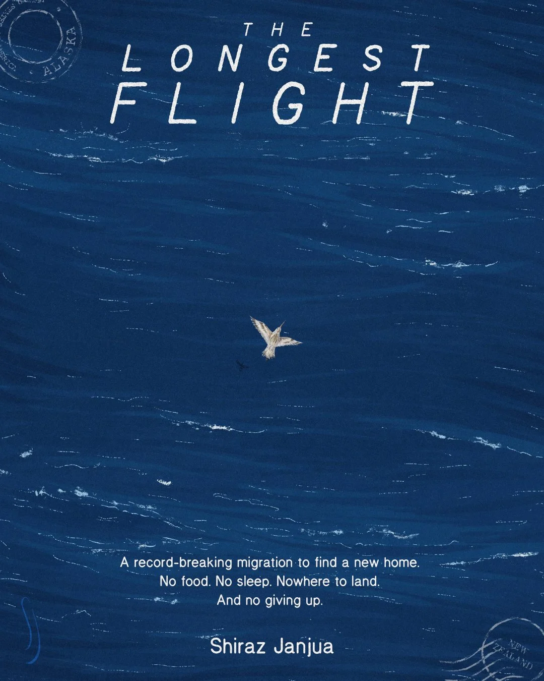 Cover design of The Longest Flight