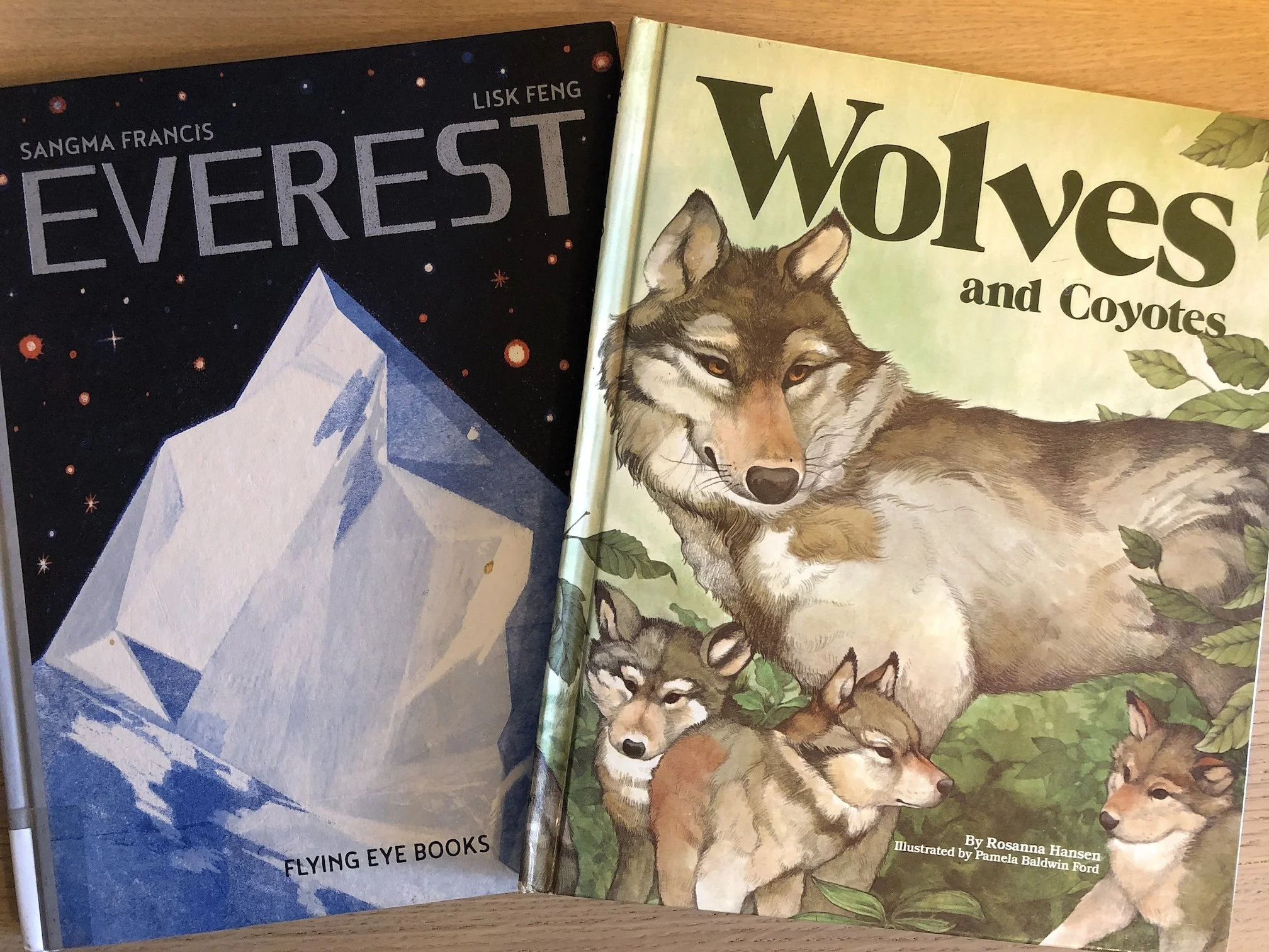 Photo of book covers