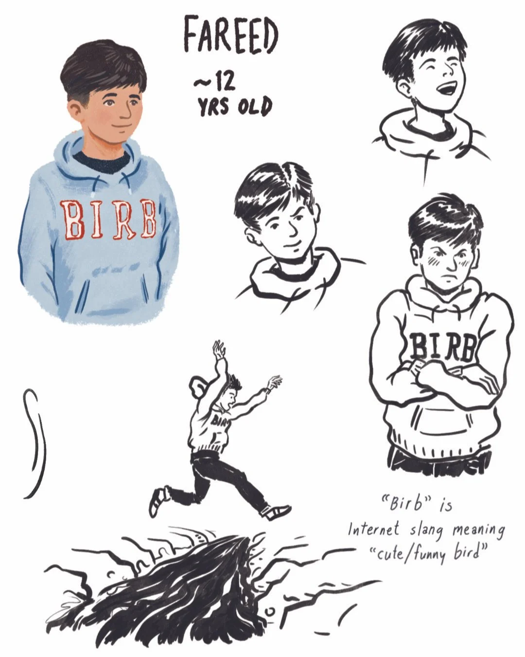 Character sketches of Fareed
