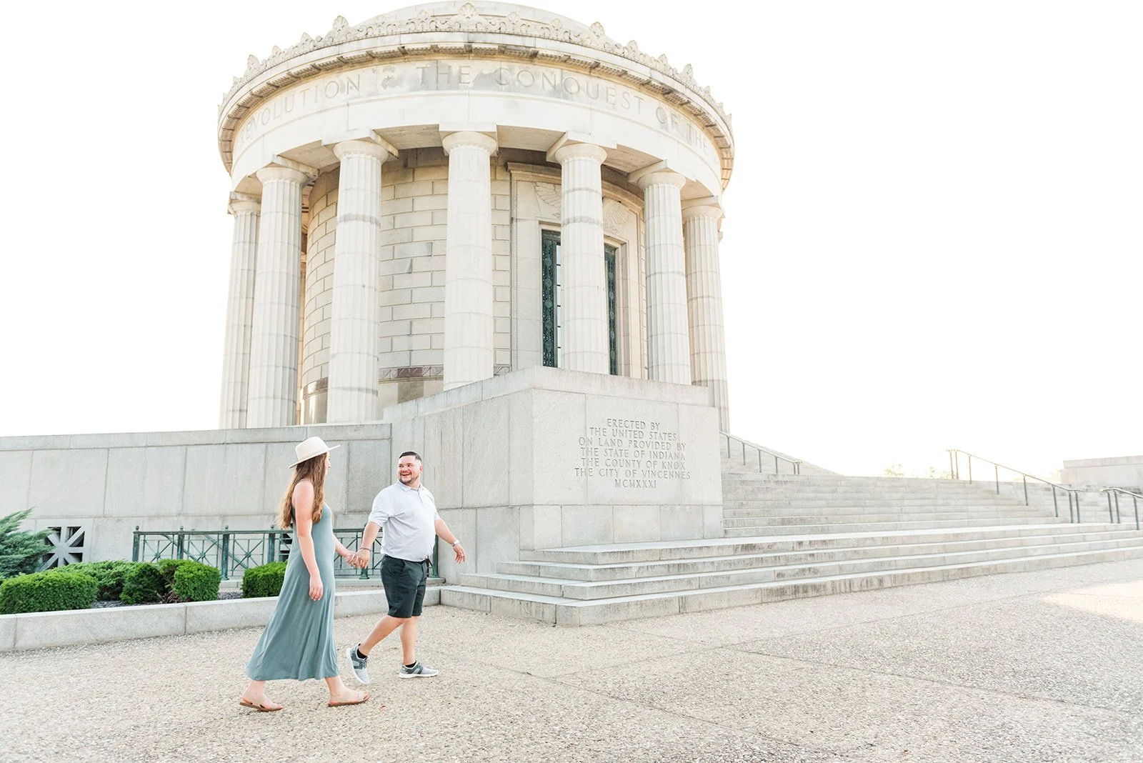 Summer Engagement Session in Vincennes, IN