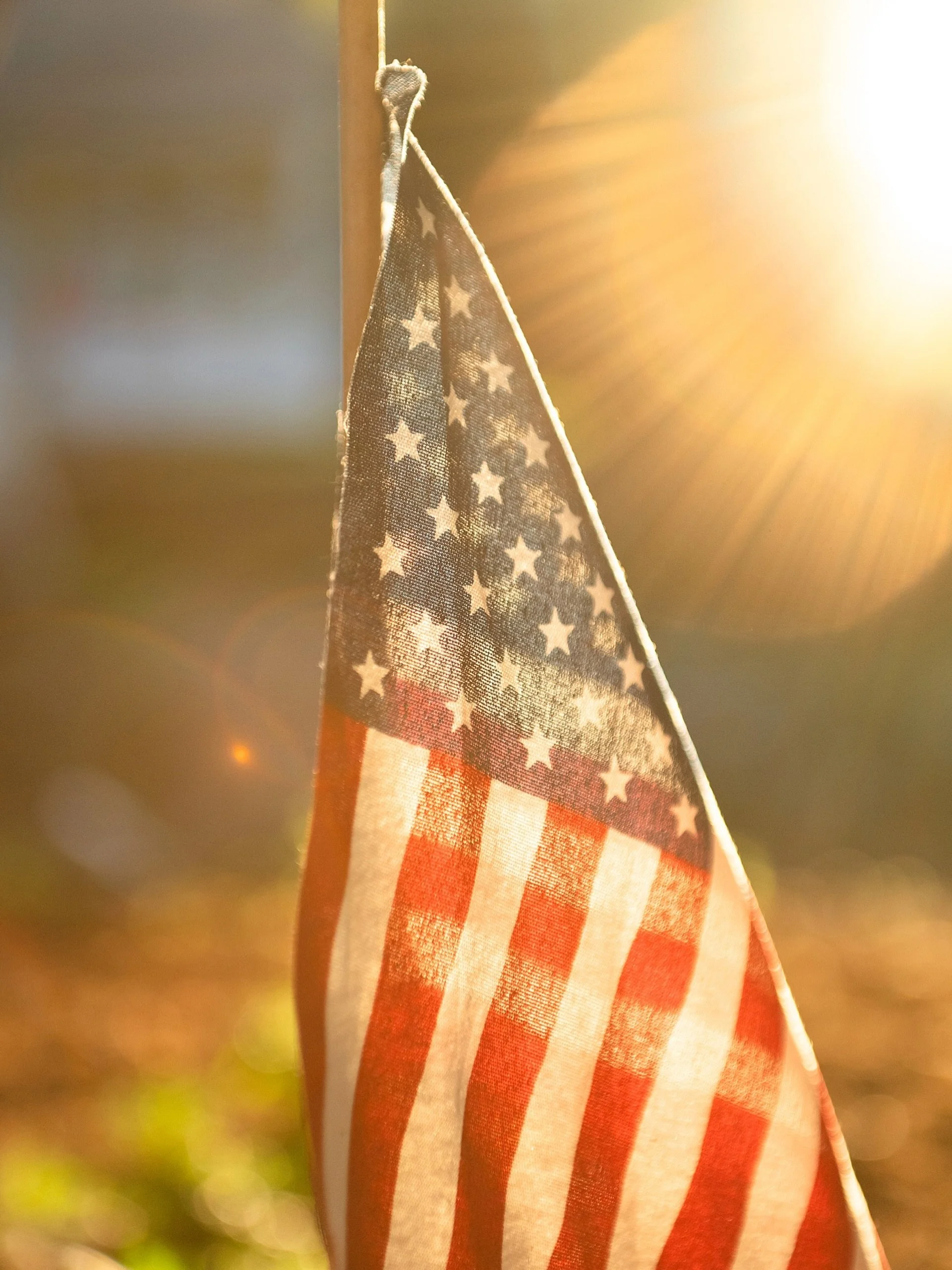 I&rsquo;m so thankful for this flag - the freedom it represents and the sacrifice given to maintain it. The Lord really has blessed our country and I hope we can remember to set our eyes on where true freedom lies, and the ultimate sacrifice that has